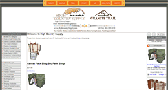 Desktop Screenshot of highcountrysupply.com
